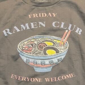 Goodie Two Sleeve Women Small Friday Ramon Club Everyone‎ Oversized Sweatshirt